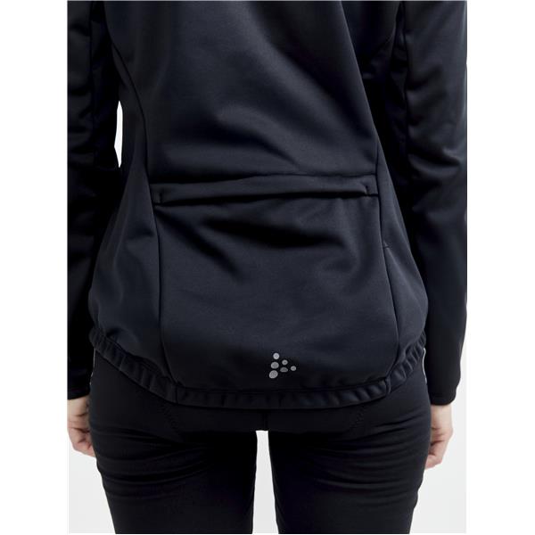 craft ženska zimska kolesarska jakna core bike subz jacket black