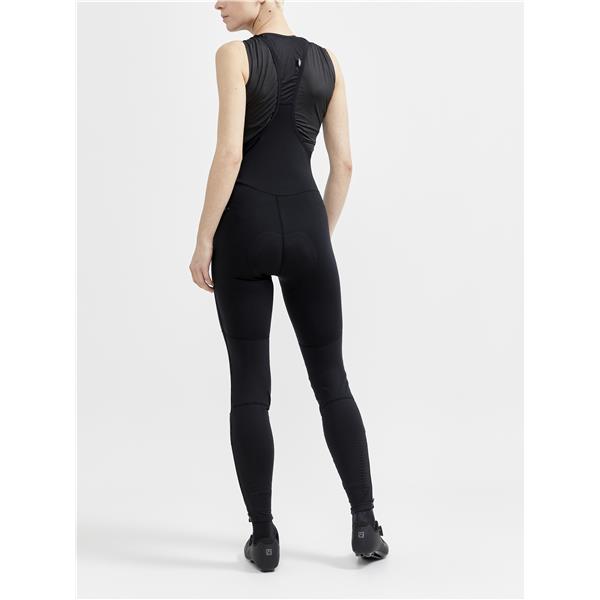 craft ženske zimske protivetrne kolesarske hlače core subz bib tights wind black