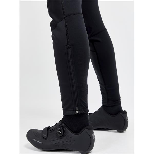 craft ženske zimske protivetrne kolesarske hlače core subz bib tights wind black