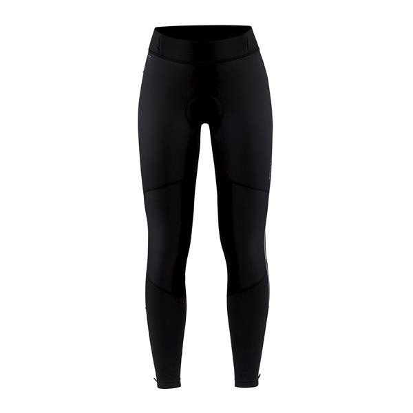 craft ženske kolesarske hlače core subz wind tights black/black