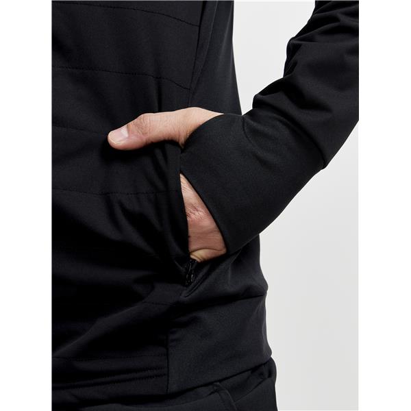 craft moška jakna adv charge warm jacket black