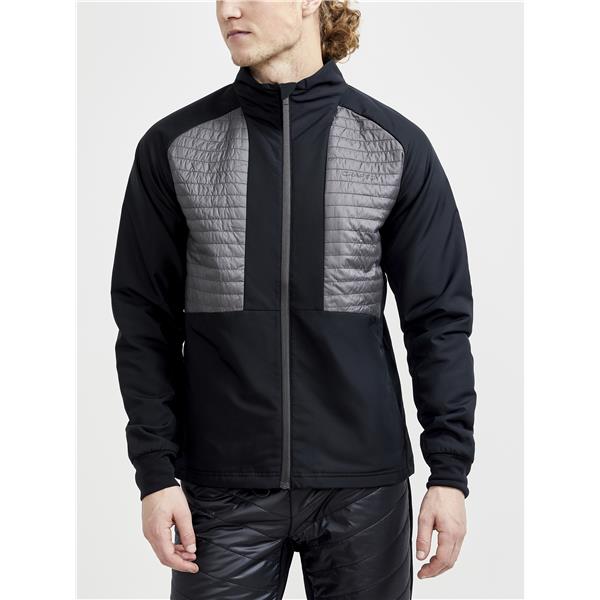 craft moška jakna adv storm insulate nordic black/granit - tek na smučeh