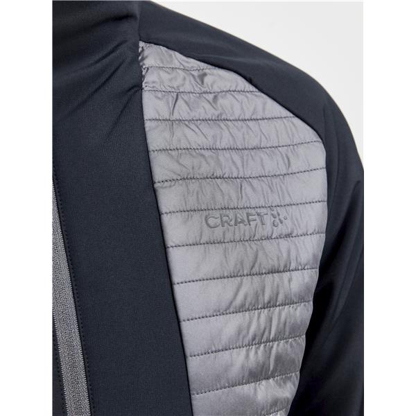 craft moška jakna adv storm insulate nordic black/granit - tek na smučeh