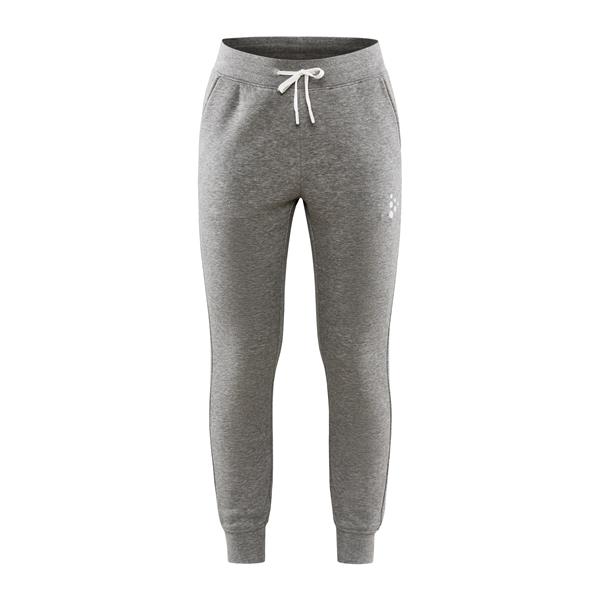 craft ženske hlače core sweatpants grey melange