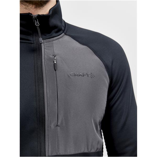 craft moška jopica adv tech fleece thermal black