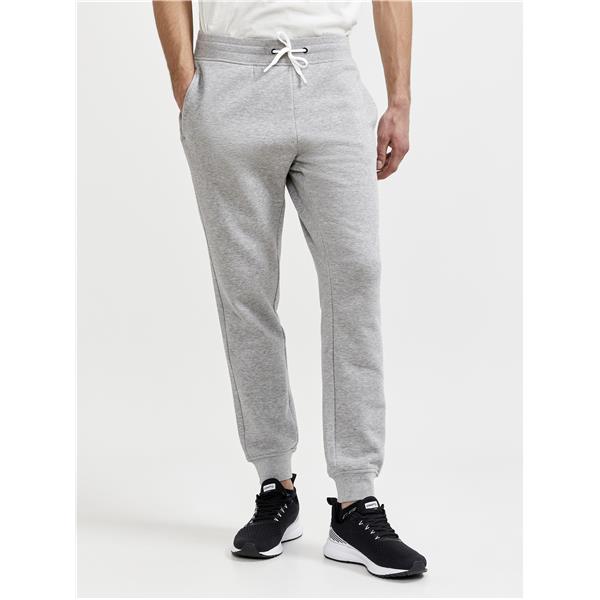 craft moške hlače core sweatpants grey melange