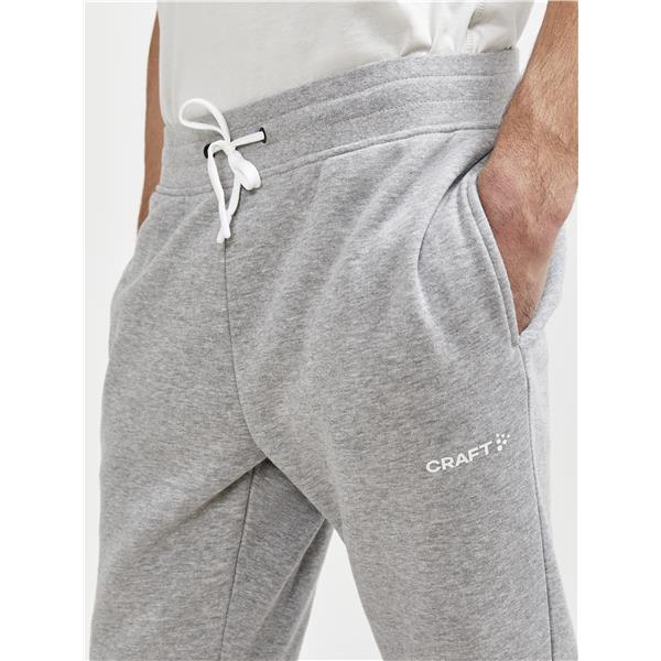 craft moške hlače core sweatpants grey melange