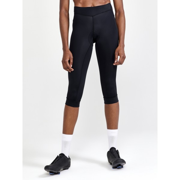 craft ženske kratke kolesarske hlače 3/4 core endur knickers black