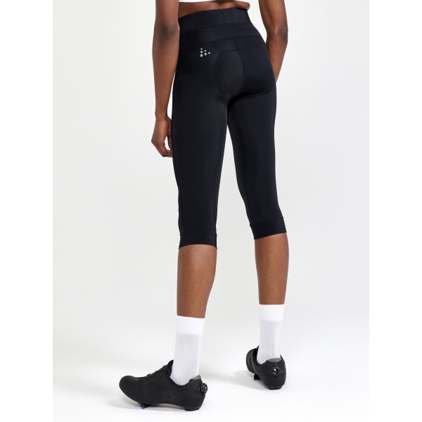 CRAFT ŽENSKE KRATKE KOLESARSKE HLAČE 3/4 CORE BIKE ENDUR KNICKERS BLACK