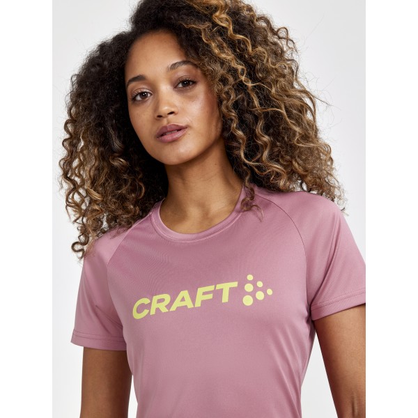 CRAFT ŽENSKA MAJICA S KRATKIMI ROKAVI CORE ESSENCE LOGO TEE DAWN