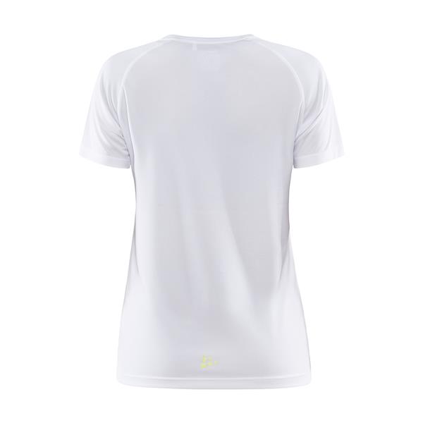 CRAFT ŽENSKA MAJICA S KRATKIMI ROKAVI CORE ESSENCE LOGO TEE WHITE 