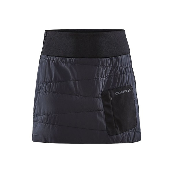 Craft žensko krilo CORE NORDIC TRAINING INSULATE SKIRT BLACK  - tek na smučeh
