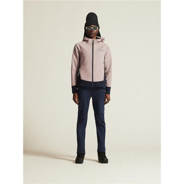 CRAFT ŽENSKA TERMO VODOODPORNA JAKNA BACKCOUNTRY HYBRID JACKET TEMNO MODRA-ROZA CHARM-BLAZE