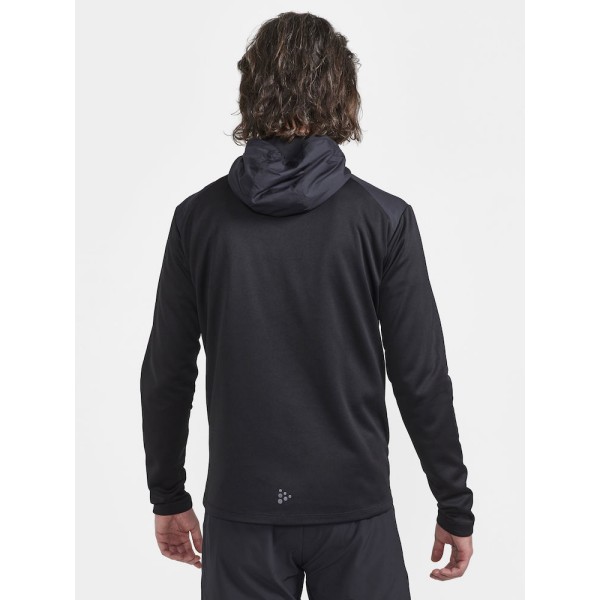 craft moška tehnična jopica ADV ESSENCE JERSEY HOOD JACKET BLACK