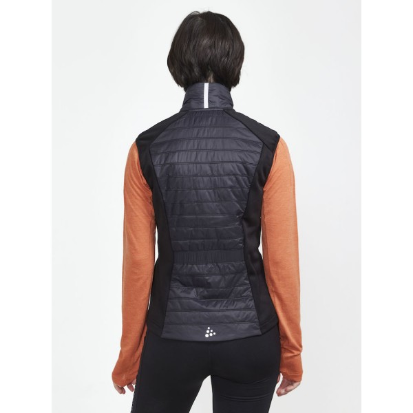 Craft ženski funkcionalen brezrokavnik ADV ESSENCE WARM VEST W BLACK