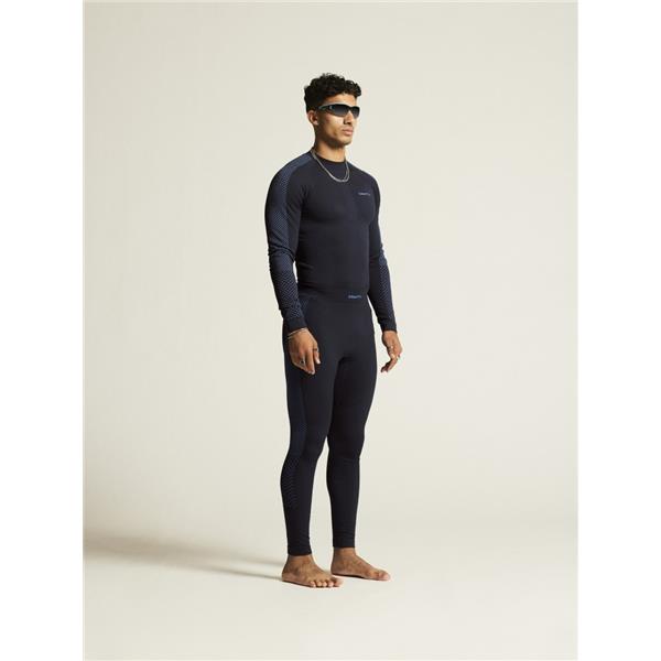 CRAFT MOŠKA MAJICA Z DOLGIMI ROKAVI ADV WARM INTENSITY LS TEMNO MODRA BLAZE-ROYAL - AKTIVNO PERILO