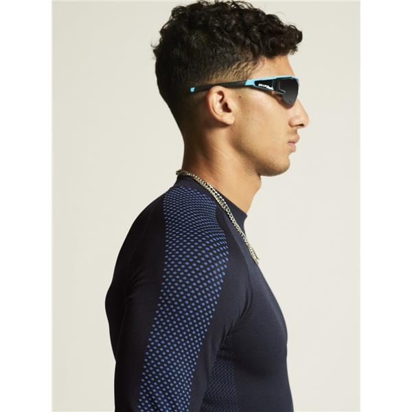 CRAFT MOŠKA MAJICA Z DOLGIMI ROKAVI ADV WARM INTENSITY LS TEMNO MODRA BLAZE-ROYAL - AKTIVNO PERILO