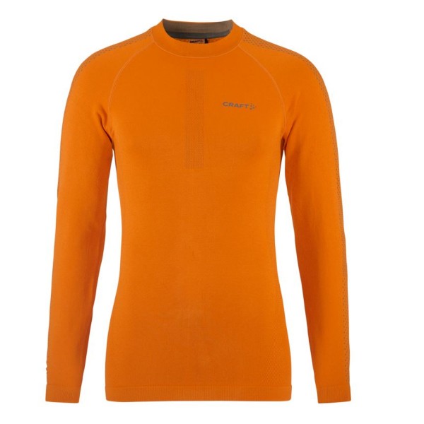 CRAFT MOŠKA MAJICA Z DOLGIMI ROKAVI ADV WARM INTENSITY LS CARA-GRANITE - AKTIVNO PERILO