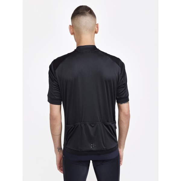 CRAFT MOŠKA KOLESARSKA MAJICA S KRATKIMI ROKAVI CORE ESSENCE JERSEY REGULAR FIT BLACK