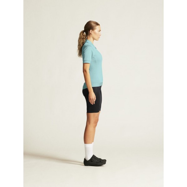 CRAFT ŽENSKA KOLESARSKA MAJICA S KRATKIMI ROKAVI CORE ESSENCE JERSEY REGULAR FIT CELESTE
