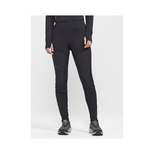 CRAFT ŽENSKE ZIMSKE PAJKICE Z IZOLACIJSKIM OBLAZINJENJEM ADV SUBZ TIGHTS 3 BLACK