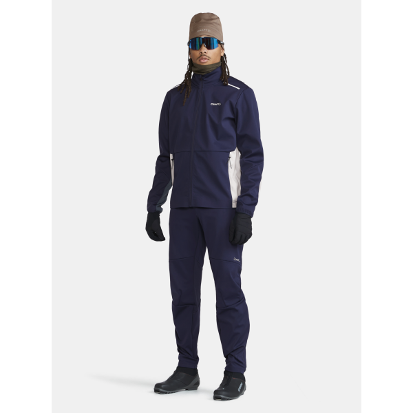 CRAFT MOŠKA JAKNA CORE NORDIC TRAINING JACKET TEMNO MODRA BLAZE-TOFU