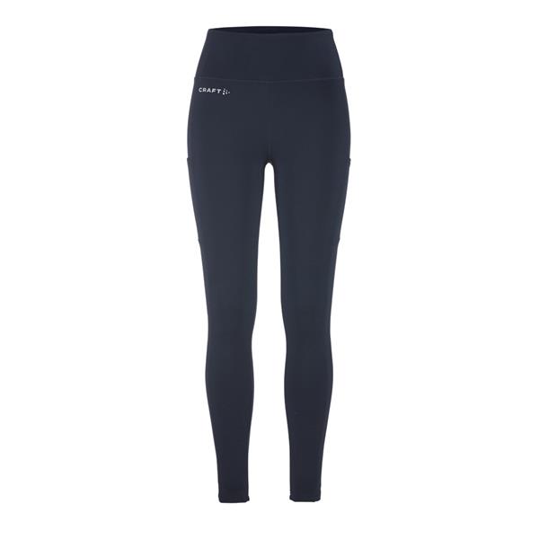 CRAFT ŽENSKE DOLGE ZIMSKE PAJKICE Z VISOKIM PASOM ADV ESSENCE HIGH WAIST WARM TIGHTS TEMNO MODRA BLAZE