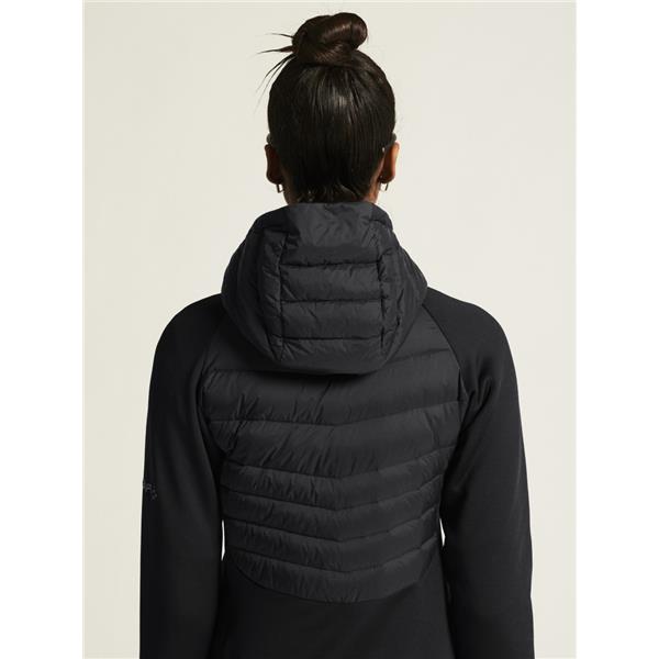 CRAFT ŽENSKA JAKNA S PRAVIM PUHOM ADV EXPLORE LIGHT DOWN HYBRID JACKET BLACK