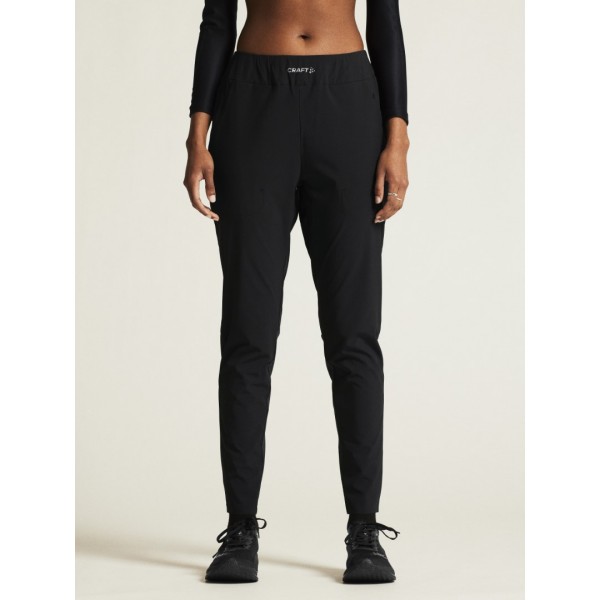 CRAFT ŽENSKE DOLGE, TANKE ELASTIČNE ŠPORTNE HLAČE ADV ESSENCE TRAINING PANTS 2 BLACK