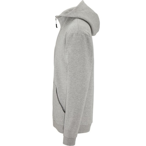 CRAFT MOŠKA BOMBAŽNA JOPICA Z ZADRGO COMMUNITY 2.0. LOGO FZ HOODIE GREY MELANGE