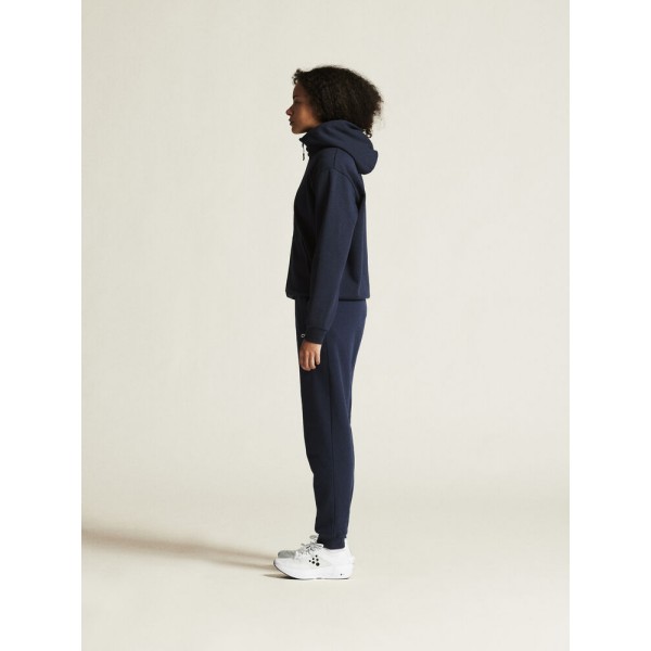 CRAFT ŽENSKE DOLGE BOMBAŽNE HLAČE COMMUNITY 2.0. PANTS TEMNO MODRE NAVY