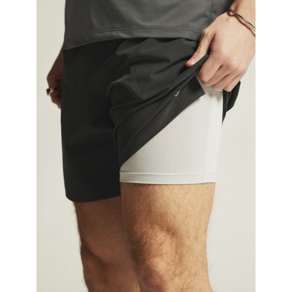 CRAFT MOŠKE KRATKE HLAČE ADV ESSENCE 2-IN-1 SHORTS 2 BLACK