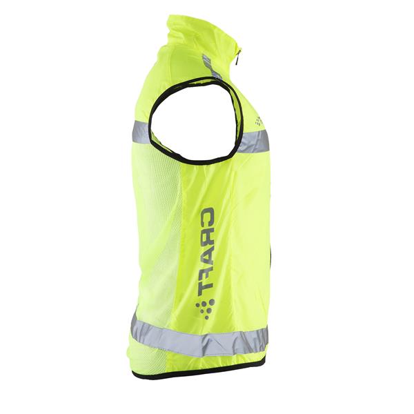 craft odsevni brezrokavnik visibility vest neon