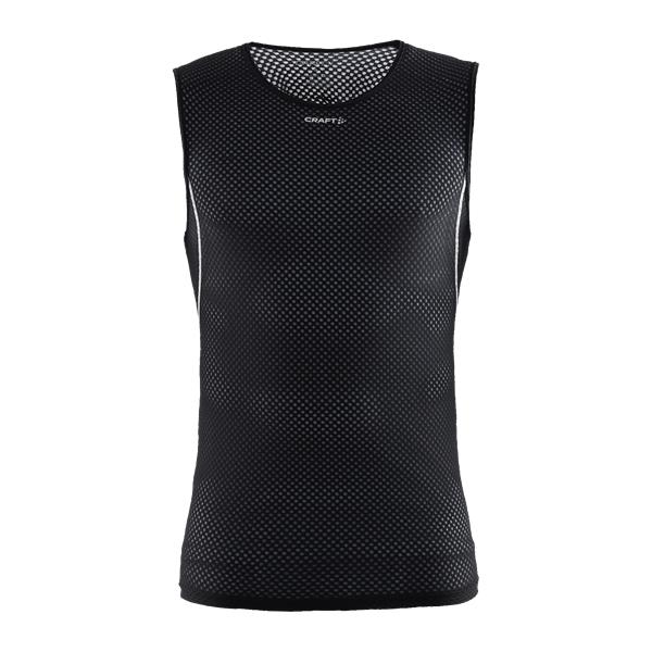 craft moška mrežasta majica brez rokavov cool mesh superlight black - aktivno perilo