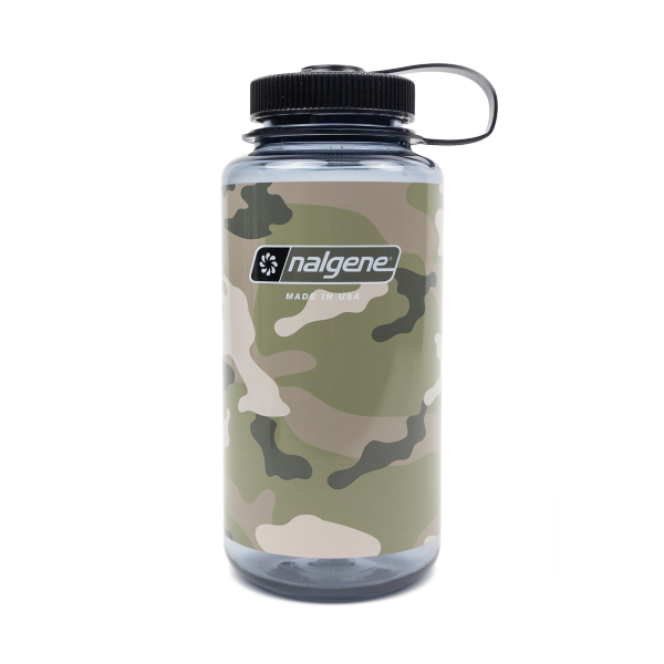 NALGENE FLAŠKA ŠIROKO GRLO 1000ML GRAY WITH BLACK CAMO PRINT SUSTAIN