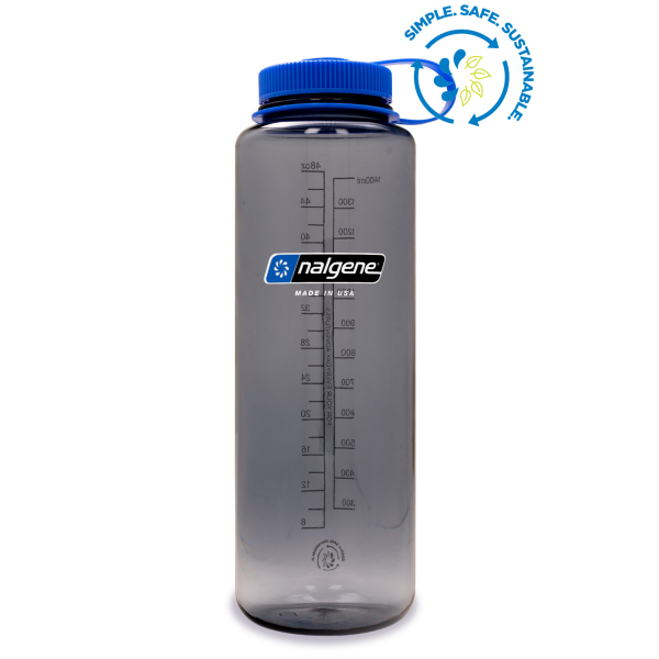 Nalgene flaška wide mouth 1500ml silo grey sustain