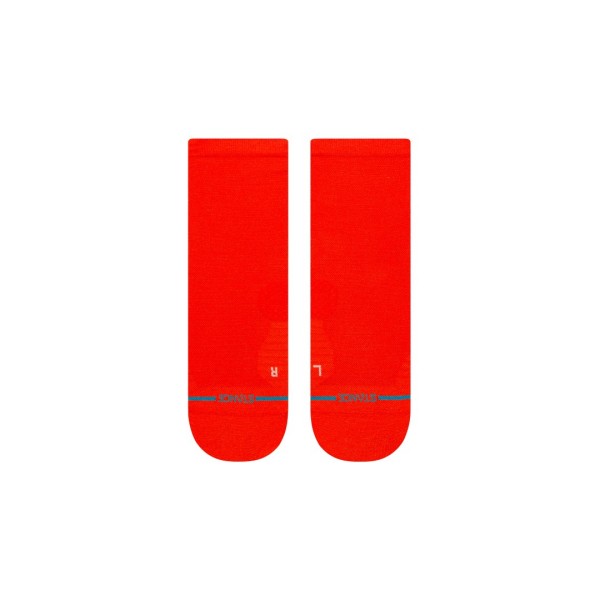 stance tehnične nogavice quarter red ultra