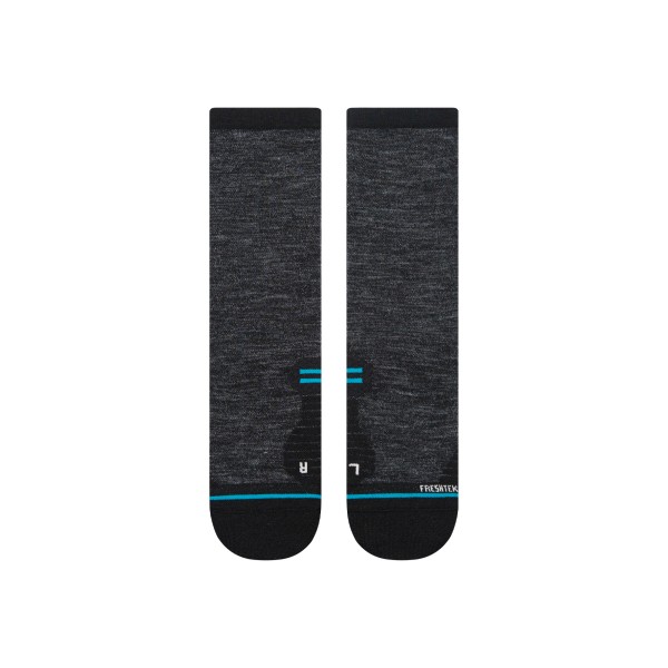 STANCE VOLNENE TEHNIČNE NOGAVICE RUN LIGHT WOOL CREW BLACK