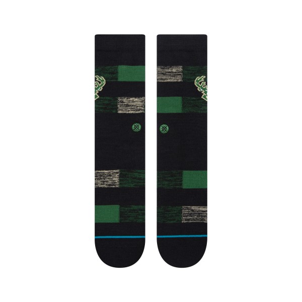 STANCE NOGAVICE NBA BUCKS CRYPTIC CREW BLACK