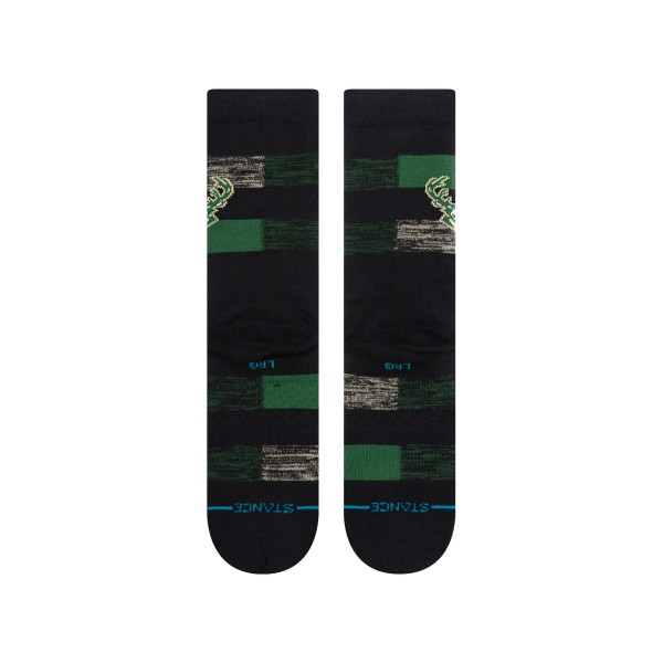 STANCE NOGAVICE NBA BUCKS CRYPTIC CREW BLACK