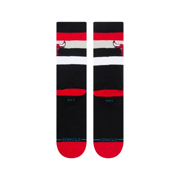 STANCE NOGAVICE NBA BULLS ST CREW RED