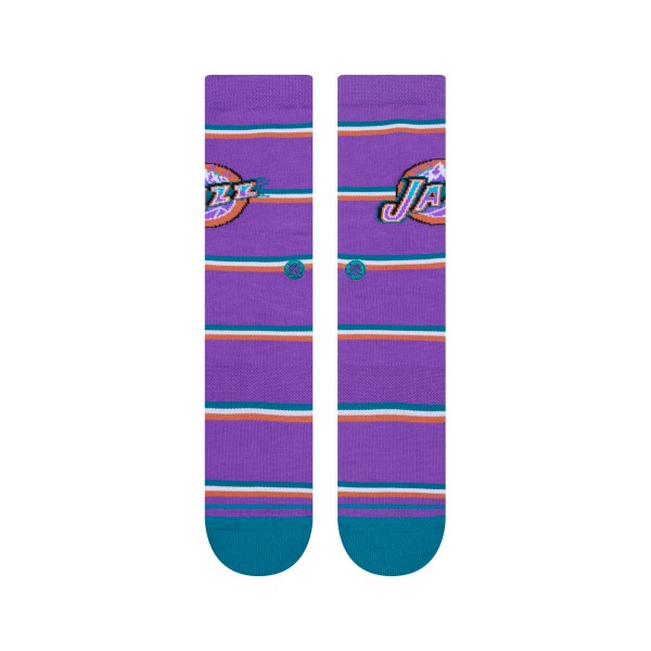 STANCE NOGAVICE NBA CLASSICS JAZZ CREW PURPLE