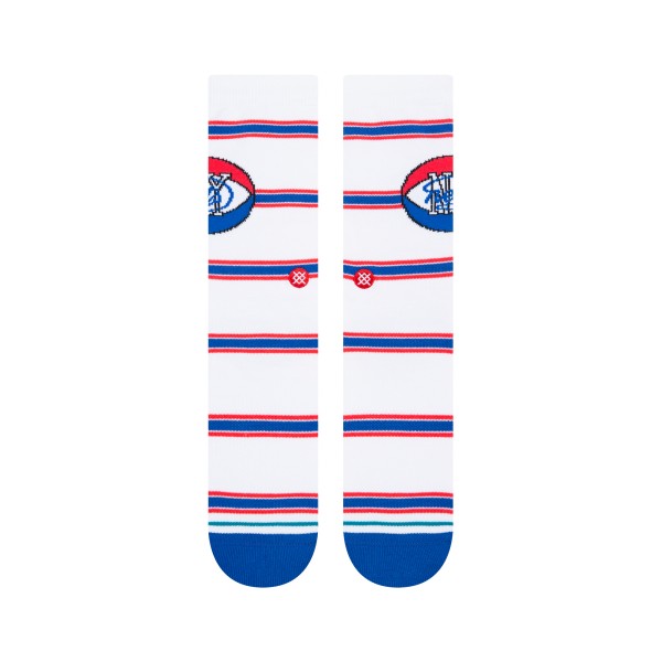 STANCE NOGAVICE NBA CLASSICS NETS CREW WHITE