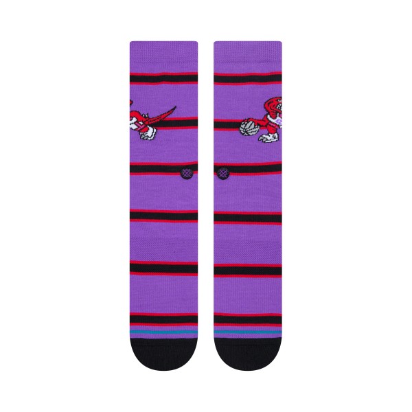 STANCE NOGAVICE NBA CLASSICS RAPTORS CREW PURPLE