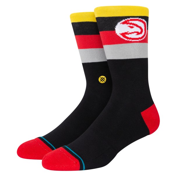 STANCE NOGAVICE NBA HAWKS ST CREW BLACK