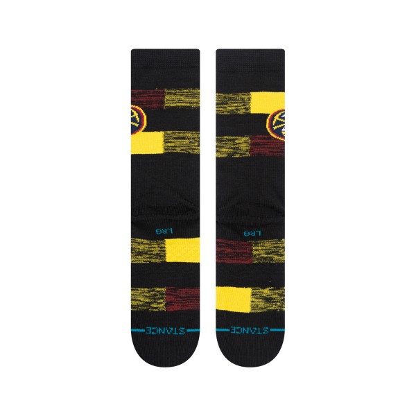 STANCE NOGAVICE NBA NUGGETS CRYPTIC CREW BLACK