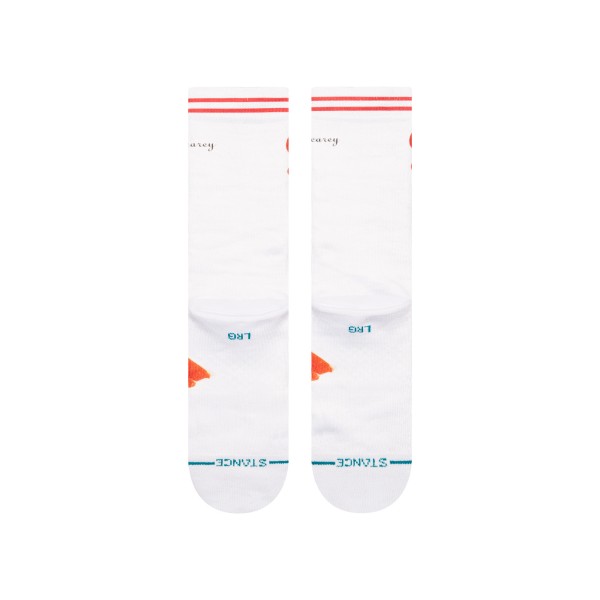 STANCE NOGAVICE MARIAH CAREY MAKE MY WISH COME TRUE CREW WHITE