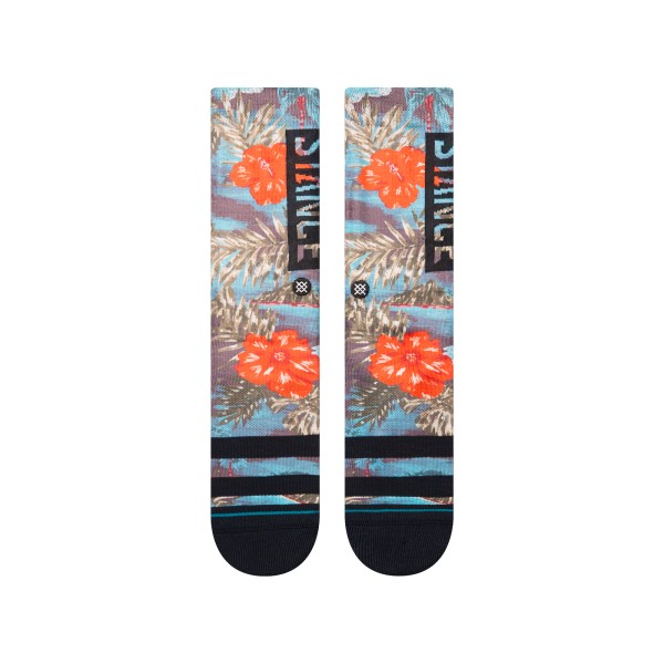 STANCE NOGAVICE OG COCOPALMS CREW TEAL