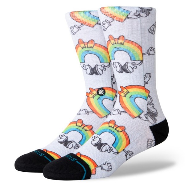 stance nogavice vibeon rainbow crew