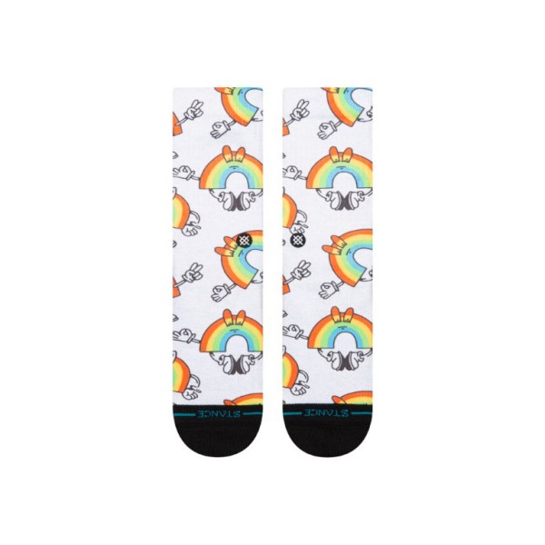 stance nogavice vibeon rainbow crew